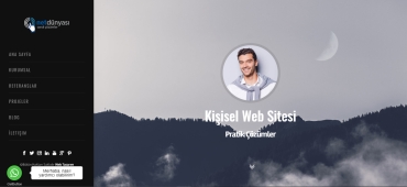 Kişisel Hazır Web Sitesi ND03